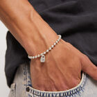 Beaded charm bracelet
